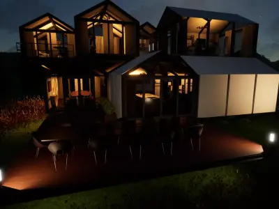 Modular Home Free 3D model