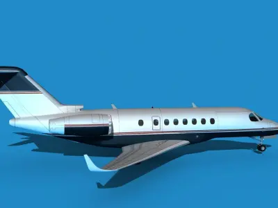 Cessna Citation C700 Longitude V05 3D model