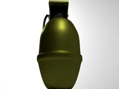 Hand Grenade Illuminating 3D model