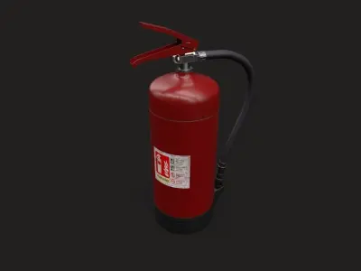 Fire extinguisher 3D model