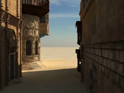 Al nohasia school 3D model