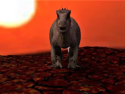 irex dinosaur  3D model