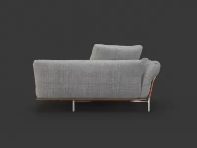Ambroeus Sofa Single 154cm 3D model