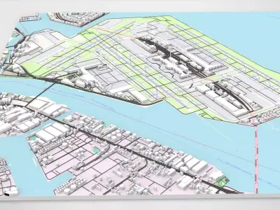 Tokyo International Airport Japan 3D model