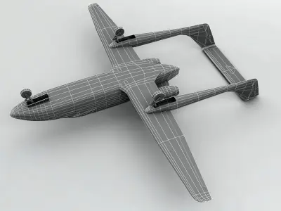  Adam A-700 Aircraft Low-poly 3D model