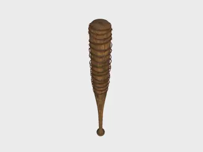 Baseball Bat Weapon 06 - Lucille - Character Weaponry 3D model