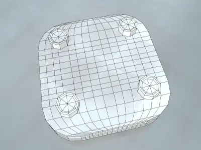 Rusted Hardware Tool 3D model