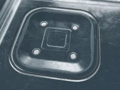 Sci-fi Big Floor Panel PBR 3D model