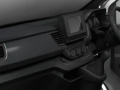 Vauxhall Vivaro Van L2H1 Tailgate HQInterior 2019 3D model