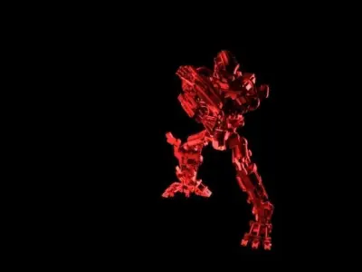 Human Mech Robot 3D model