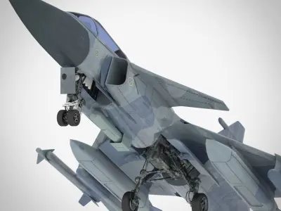 Gripen 3D model
