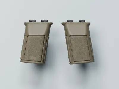 Verical Grip - M-LOK - Replica Low-poly 3D model