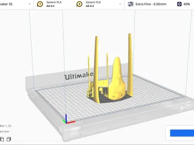 Bayraktar TB2 3D print model 3D print model