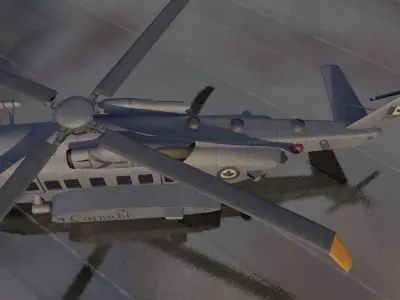 Sikorsky CH-148 Cyclone 3D model