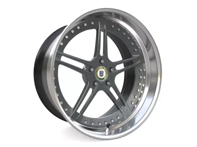 Racing Dynamics RS2 custom wheel 3D model