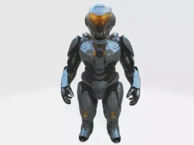 Exo suit 3D model