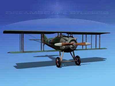 SPAD SXIII V07 3D model