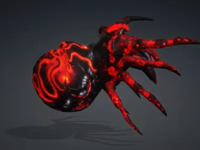 Spider Monster-V1e 3D model