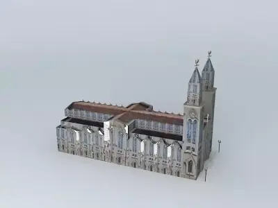 Basilica of Our Lady of Mount Carmel 3D model