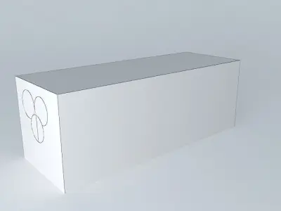 M M shape cube Free 3D model