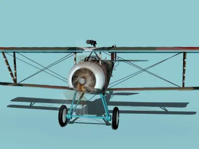 Nieuport 11 VHP V02 3D model