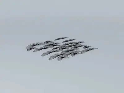 Ancient muslim desert fort 3D model