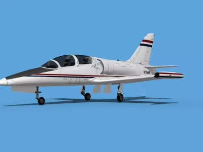 Aero Vodochody L-39C Albatross V22 3D model