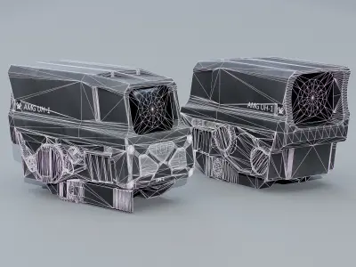 Vortex AMG UH-1 Gen II Holographic Sight Low-poly 3D model