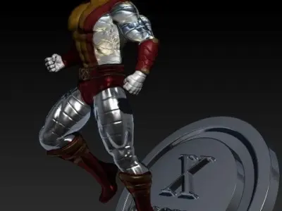 colossus marvel character 3D print model