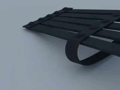 Tekkokagi Weapon 3D model