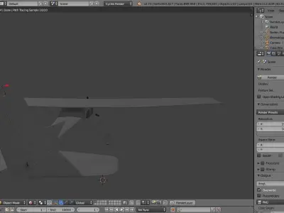 Cessna 172 Skyhawk 3D model
