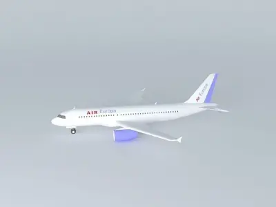 A320 Air Europa Free 3D model