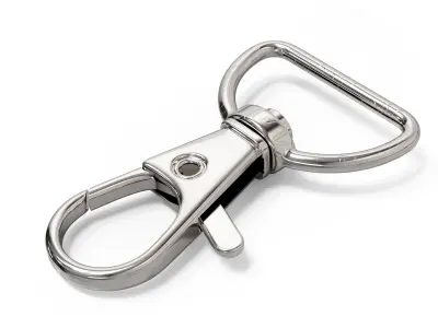 Small Hook Lanyard Clip Low-poly 3D model