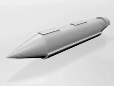 Missile 05 3D model