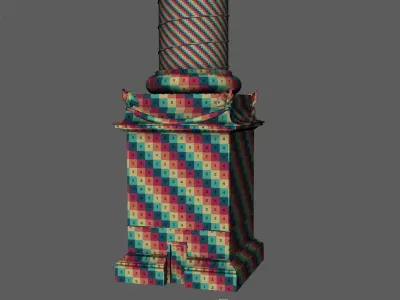 Vendome Column 3D model