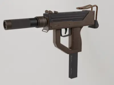 Mac 10  3D model purchase