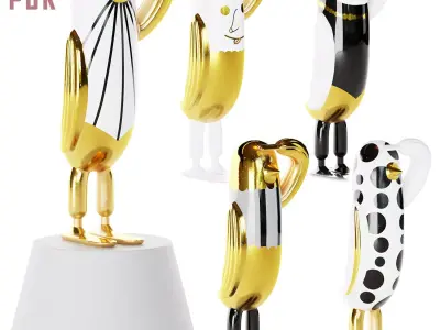 Hope Bird Bosa collection- PBR 4k 3D model