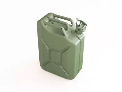 Canister military 3D model