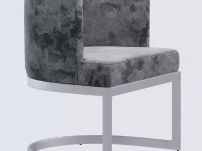 Meridian Furniture Dining Chair Free 3D model