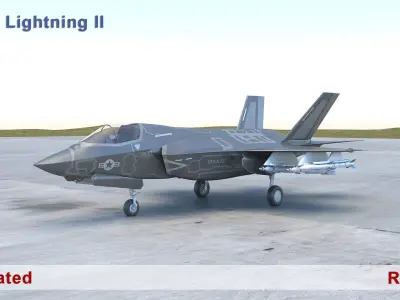 F-35B Lightning II 3D model