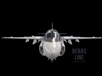 Lowpoly A6 Intruder Low-poly 3D model