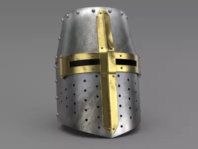 Templar Helm Free 3D model