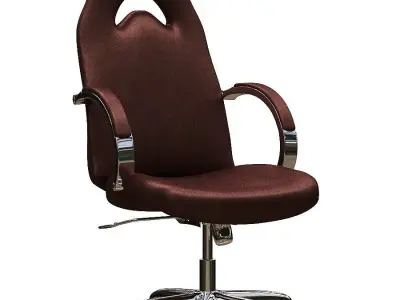 Office chair Low-poly 3D model