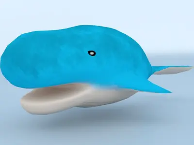 BlueWhale whale 3D model