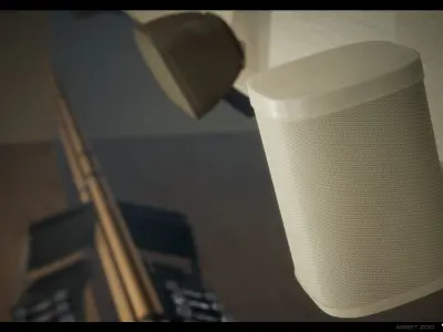 Dance Studio Asset Pack Vol 01 Low-poly 3D model