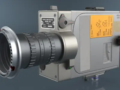 Apollo 11 Data Acquisition Camera 3D model