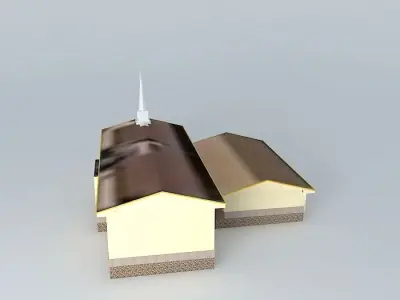 LDS. Mormon meeting center, Hidalgo del Parral, Chihuahua, Me... Free 3D model