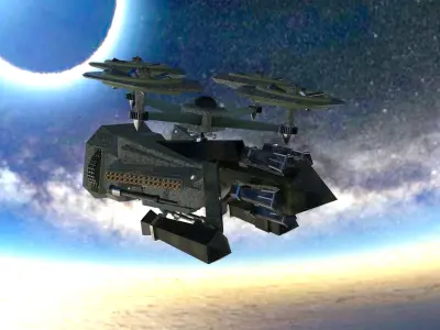 Modern Giant Air Striker 3D model