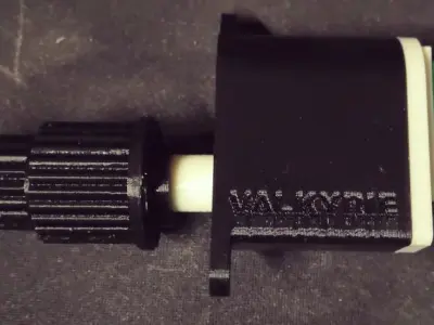 DUAL ROTARY ENCODER - for flight simulator 3D print model