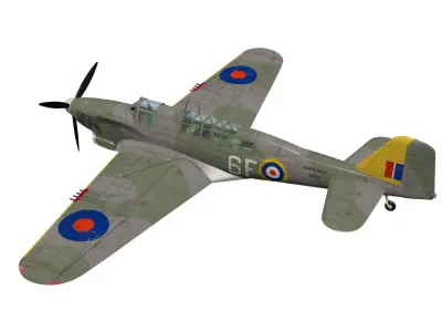 Fairey Fulmar Mk2 3D model
